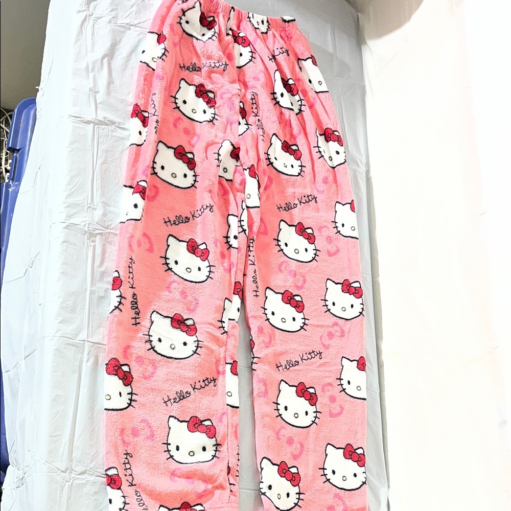 Hello Kitty Pink Pajama Bottoms for Kids